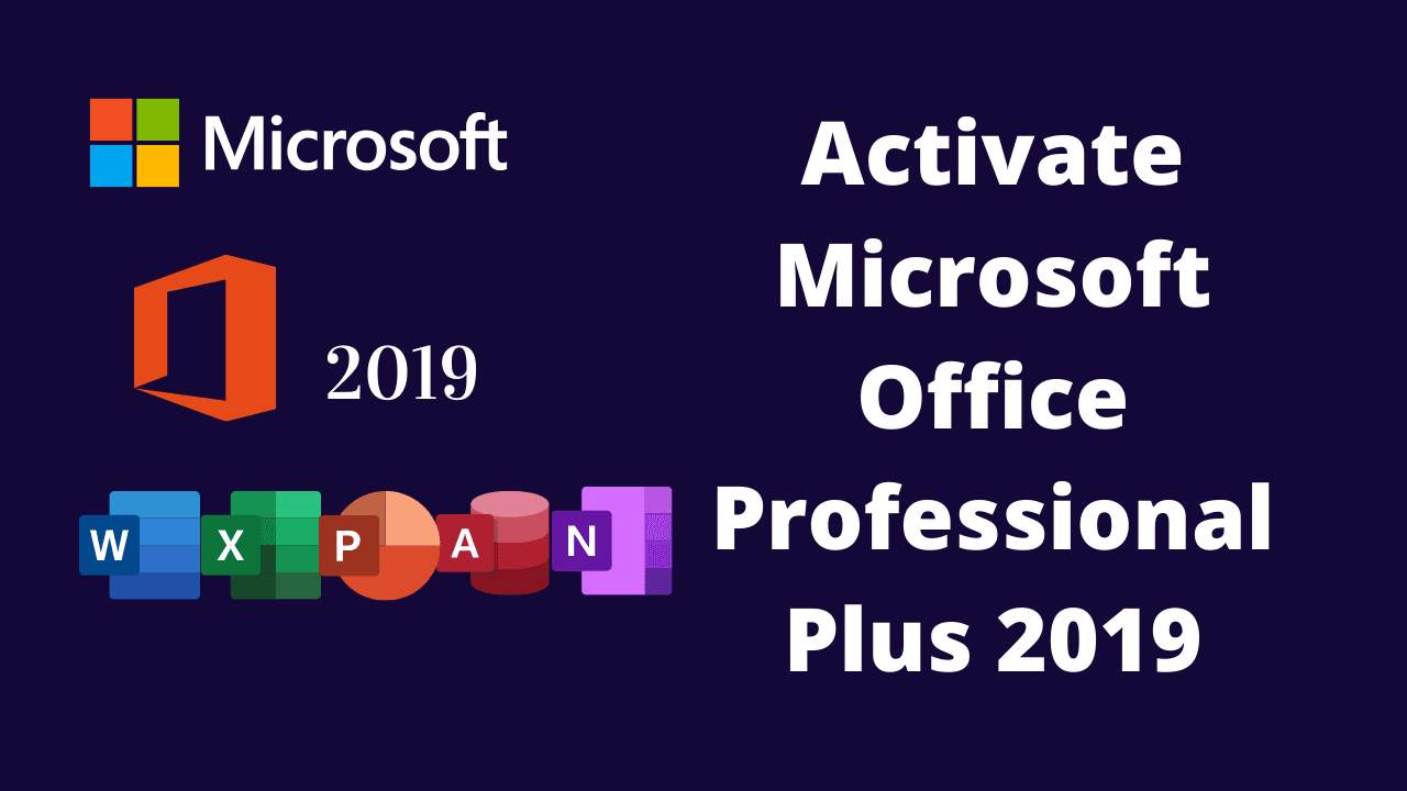 Einführung in Office Professional plus 2019