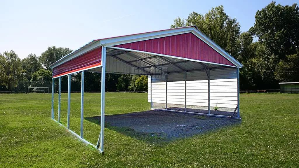Carport günstig kaufen mit abschließbarem Abstellraum – sicher und bequem