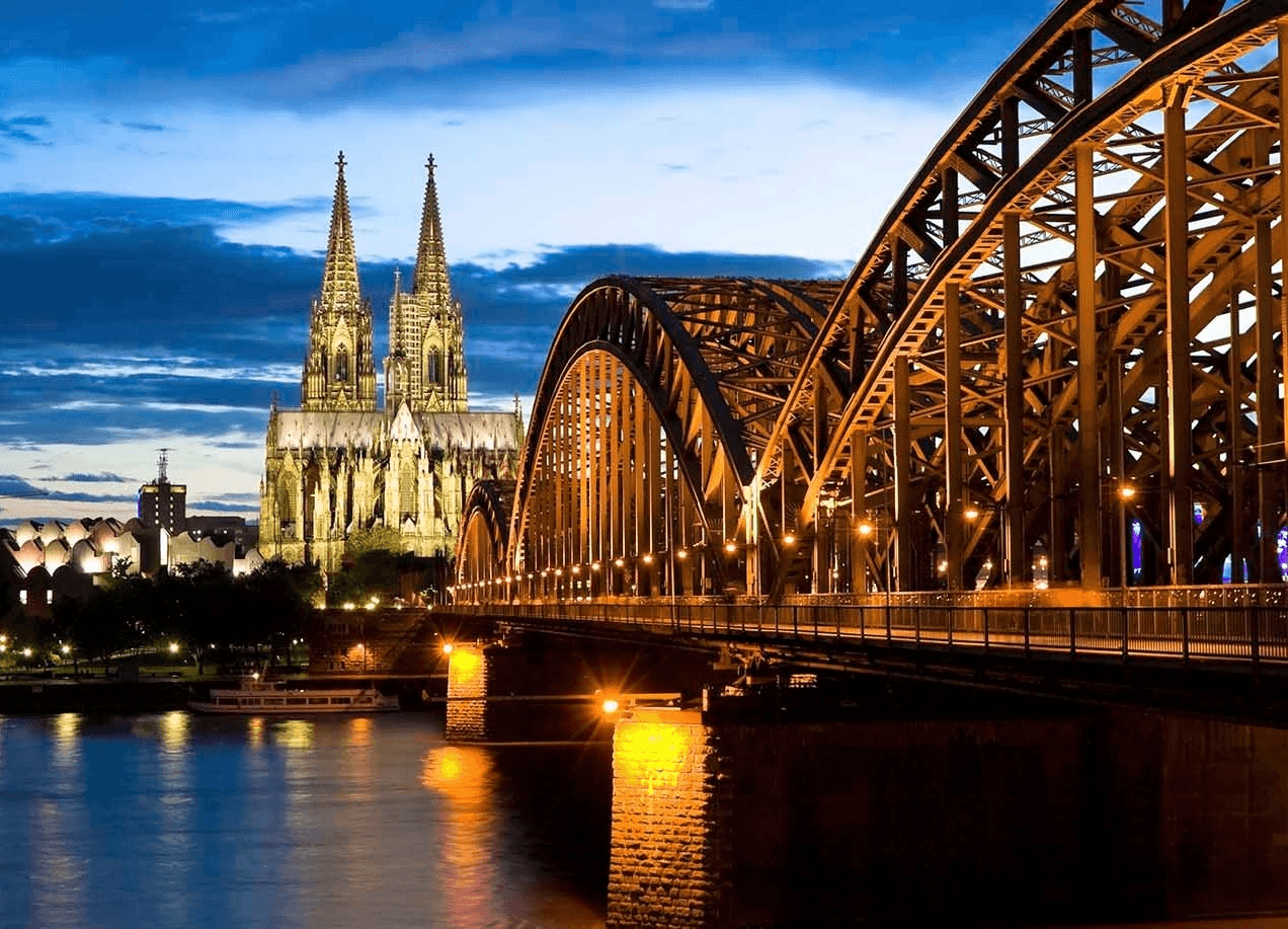 Genießen Sie die Schönheit der Stadt Köln Deutschland