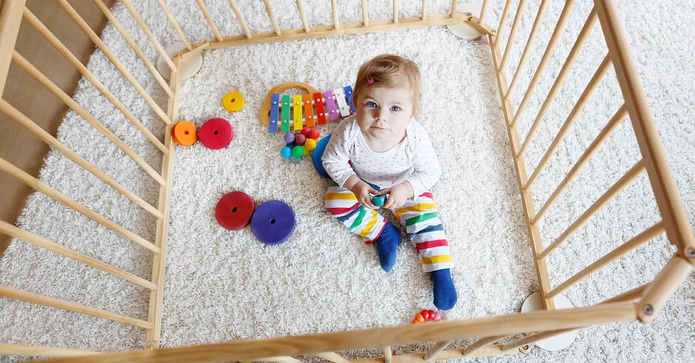Entzückende Baby Laufstall Ideen für Sicherheit und Spaß