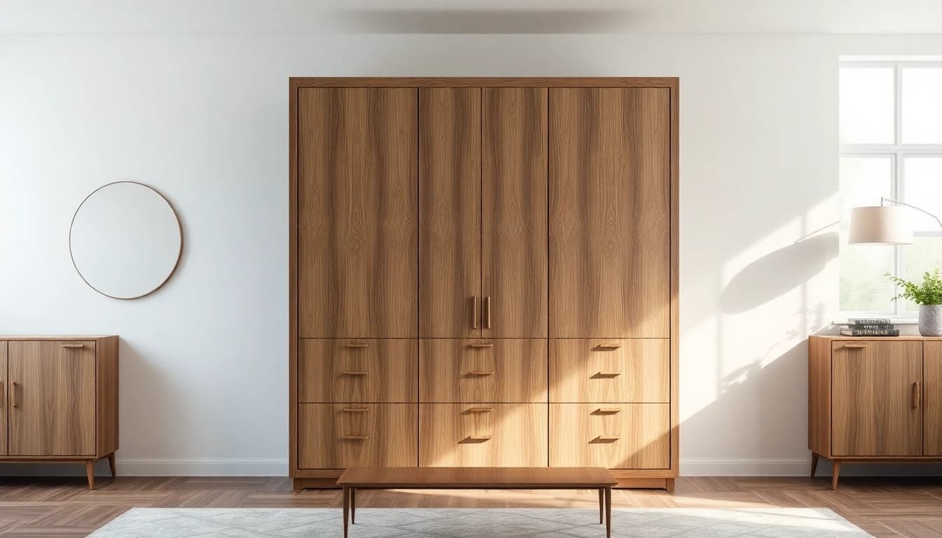 Gestalten Sie Ihre Garderobe mit Premium kleiderbügel aus edlem Holz, die Stil und Funktionalität kombinieren.