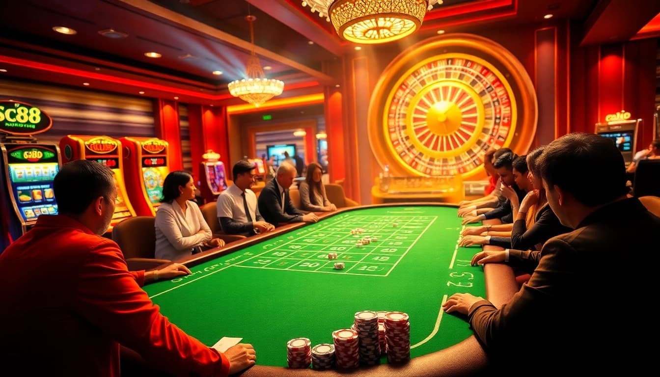 Experience the thrill of winning at SC88 with vibrant casino games and rich visuals.