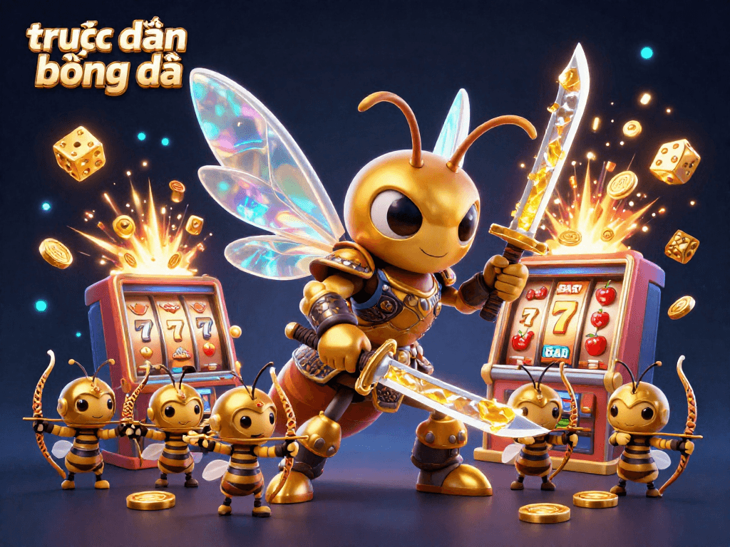 Experience trực tiếp bóng đá uniquely with dynamic scenes filled with winning game elements and excitement.