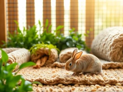 Hanfmatte: Der optimale Komfort für Nager und Kleintiere