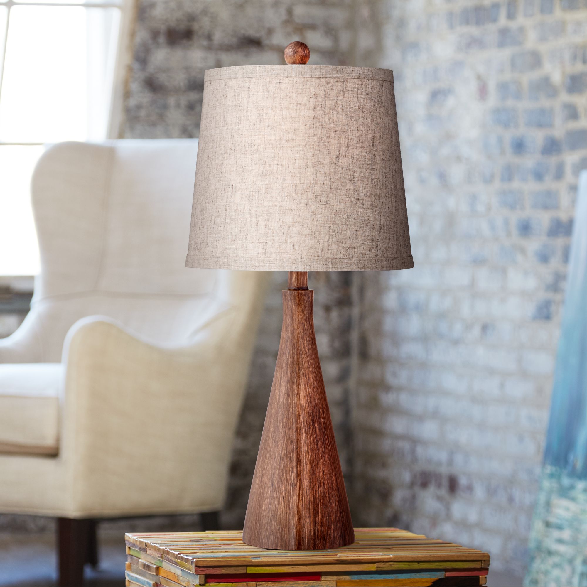 Auswahl von Holzlampe für die Schlafzimmer Dekoration