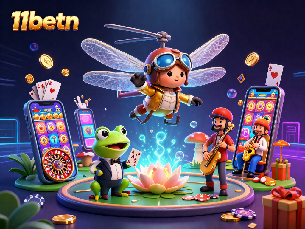 Engage in thrilling gameplay with 11betn, experiencing vibrant slot games and dynamic casino action.