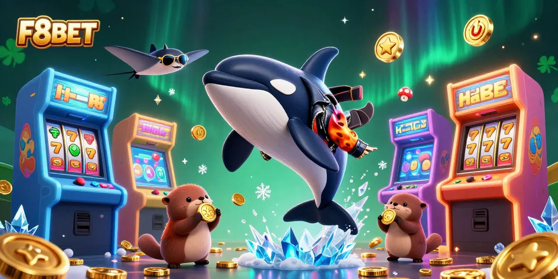 Experience the excitement of F8BET's gaming world with vibrant characters, dynamic visuals, and thrilling casino elements.