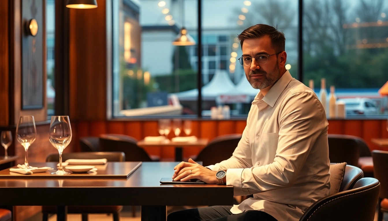 Headhunter Gastronomie vermittelt Talente in einem eleganten Restaurantumfeld.