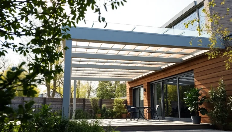 Die Terrassenüberdachung Alu bietet modernen Schutz und stilvolle Gestaltung für Ihren Garten.