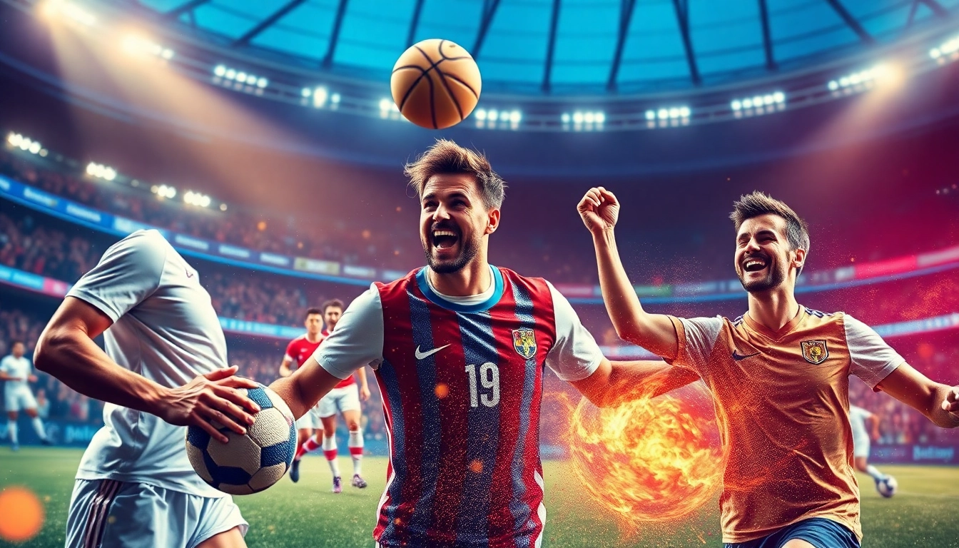 Erleben Sie die Aufregung von sportwetten ohne lugas mit glücklichen Spielern und aufregenden Wettoptionen in einer dynamischen Online-Sportwetten-Szene.