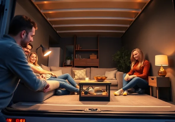 Umzugsunternehmen Leverkusen sorgt für sicheres Einpacken von Möbeln durch erfahrene Umzugshelfer.