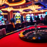 Experience the excitement of NV Casino with vibrant gaming tables and thrilling action.
