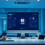 在现代工作环境中，团队使用美洽智能客服平台进行互动。