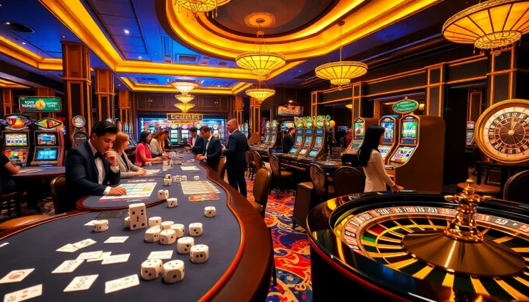 Winning excitement at the casino with https://fun79.bio/ bringing thrilling games and professional dealers.