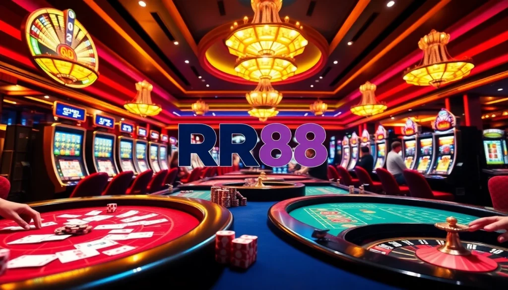 Gamble confidently at RR88 casino with exciting games and promotions boosting your chances of winning big.