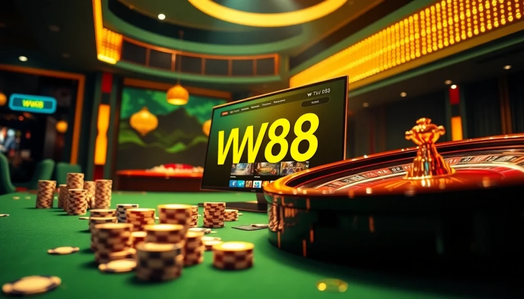 Experience thrilling gameplay at ww88 online casino with vibrant design and diverse game offerings.