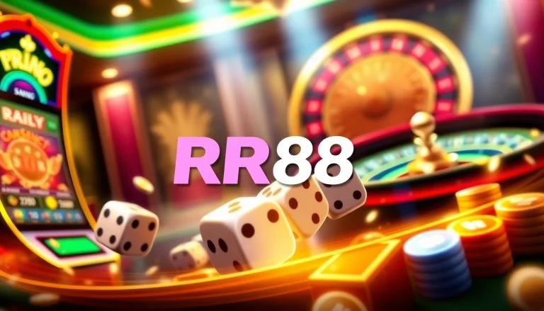 Experience thrilling gameplay at RR88 with interactive online slots and roulette.