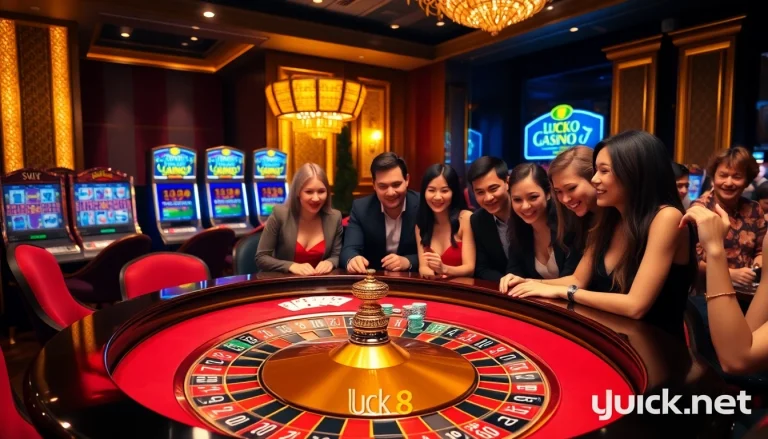 Experience thrilling gameplay and vibrant scenes at luck8 net casino.