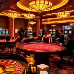 Exciting casino atmosphere featuring games from https://kjcmh.com/ with players engaged in action