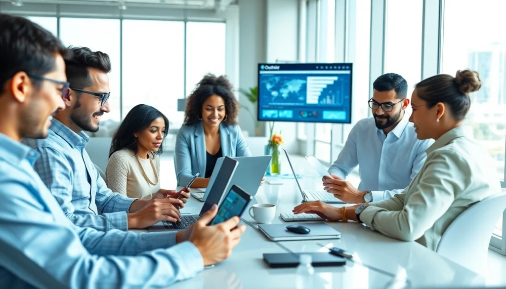 QuickQ 为专业人士提供无缝连接和强大的在线安全，在明亮、现代的工作环境中。