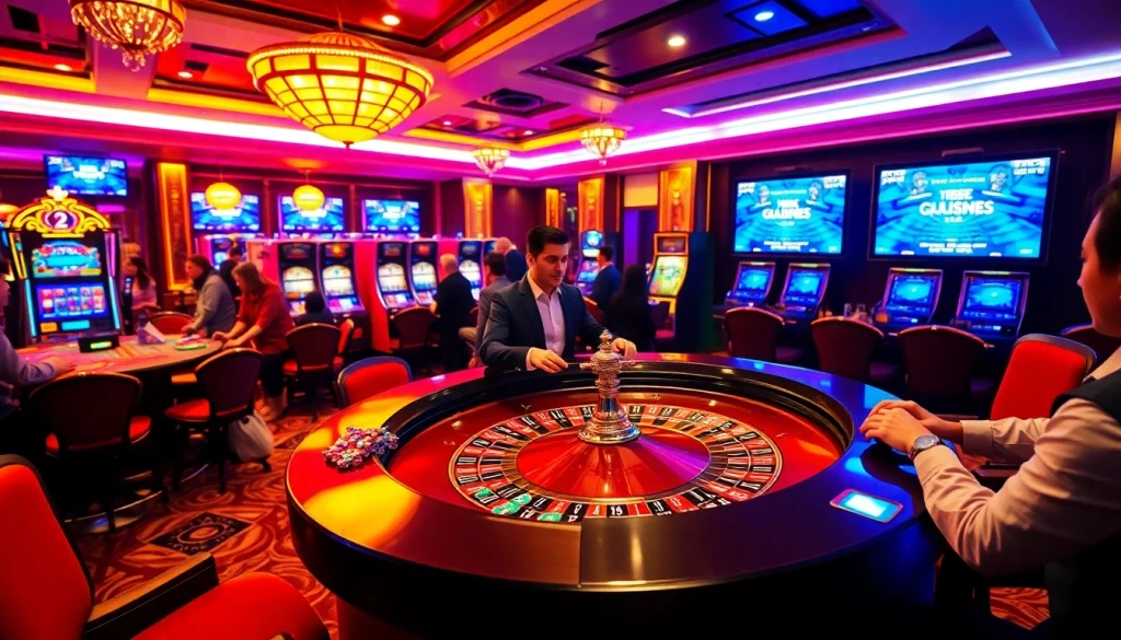 Engage in thrilling casino gameplay at https://rr88sn.com/ with vibrant roulette and players.