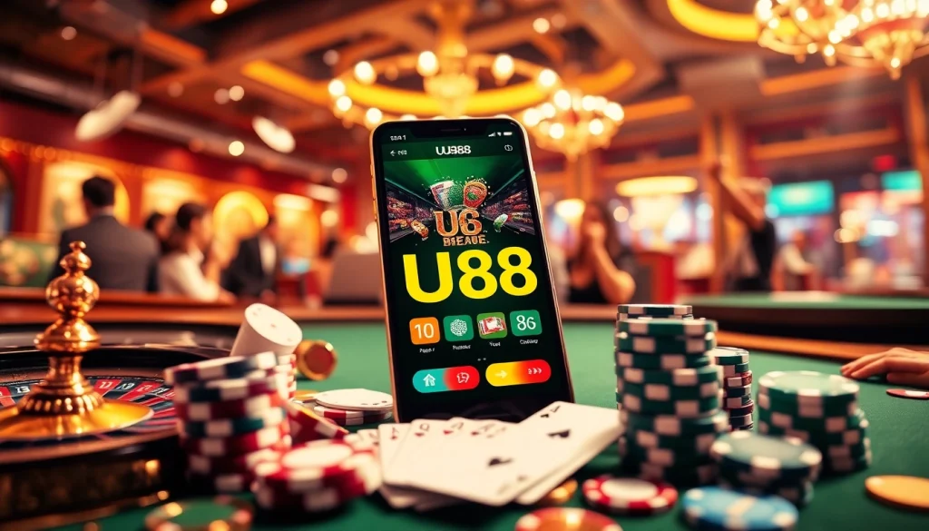 Experience the thrill of online betting with UU88 tải app for seamless gameplay.