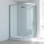 Erleben Sie die sonni Duschkabine 90x90 in einem modernen Badezimmer mit stilvollen Designelementen.