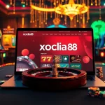 Engaging online gaming scene highlighting xocdia88 with vibrant casino elements and a sleek gambling interface.