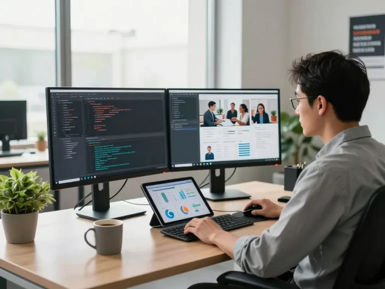 探索谷歌浏览器在现代科技工作空间中的速度和效率。