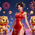 Join the thrill of 78WIN's casino games amidst captivating 3D visuals and vibrant fireworks.