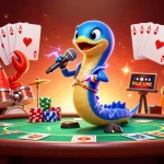 Experience thrilling gameplay at PS99's underwater casino with vibrant characters and dynamic poker action.