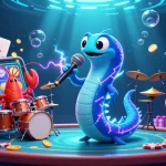 Capture intense gaming action at hm 88 with vibrant casino characters and exciting game elements in a dynamic underwater scene.