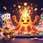 Experience thrilling betting action with tỷ lệ kèo kèo nhà cái showcasing vivid casino elements and lively characters.